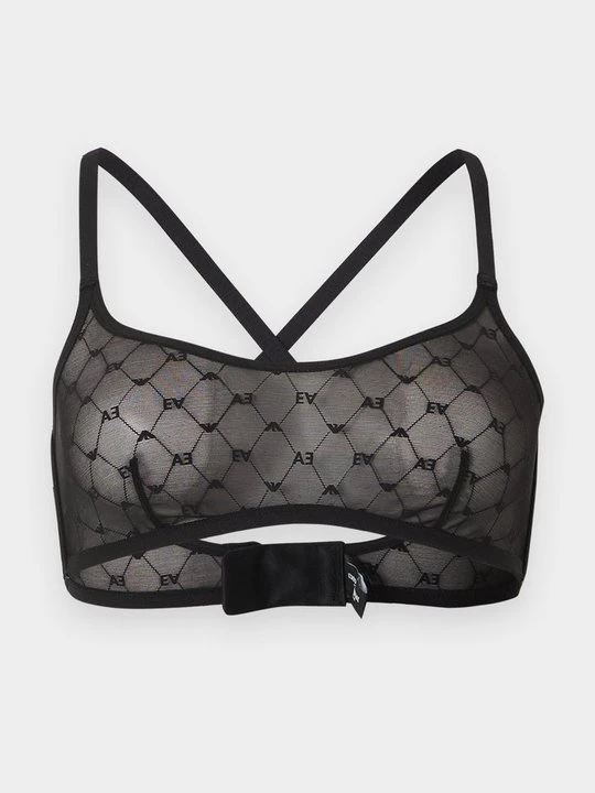 Zdjęcie produktu Biustonosz bardotka Emporio Armani czarny