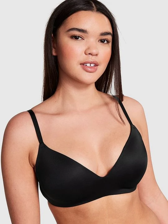 Zdjęcie produktu Biustonosz bez fiszbin push-up Wear Everywhere Victoria's Secret Czarny