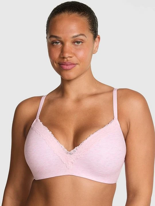 Zdjęcie produktu Biustonosz bez fiszbin Wear Everywhere Push-Up Victoria's Secret Różowy
