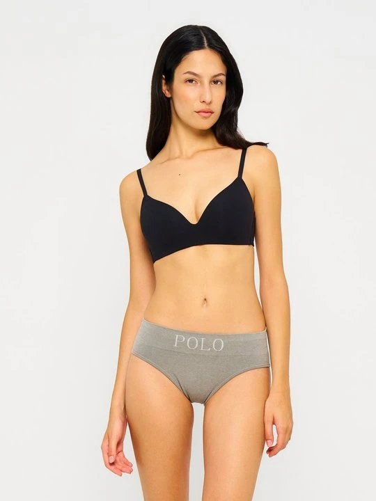Zdjęcie produktu Biustonosz bezszwowy Polo Ralph Lauren antracytowy