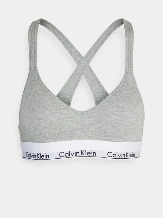Zdjęcie produktu Biustonosz bustier Calvin Klein szary melanż