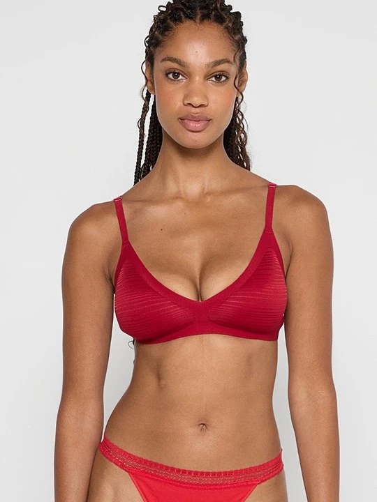 Zdjęcie produktu Biustonosz bustier Chantelle czerwony