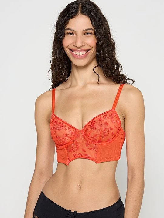 Zdjęcie produktu Biustonosz bustier Chantelle czerwony