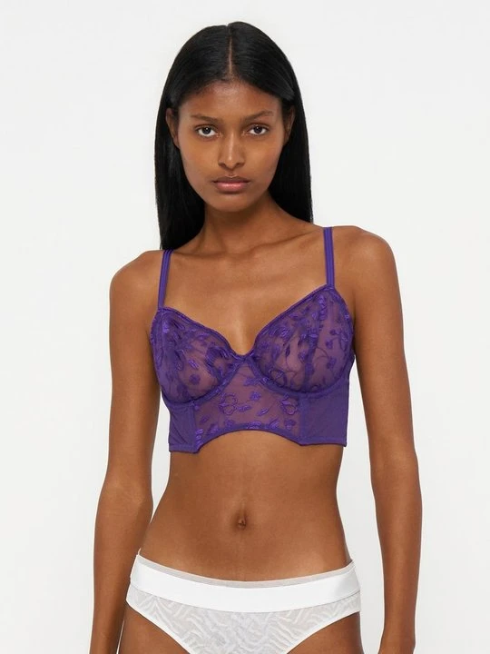 Zdjęcie produktu Biustonosz bustier Chantelle fioletowy