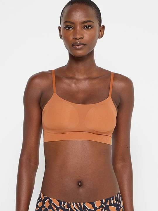 Zdjęcie produktu Biustonosz bustier DKNY koniakowy