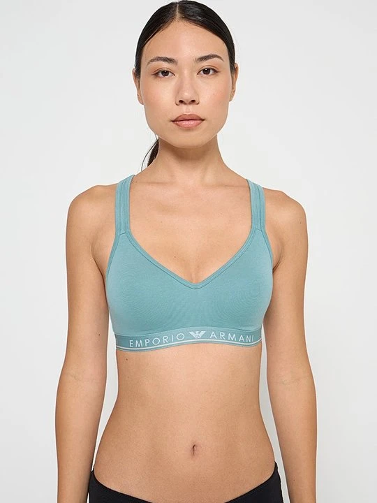 Zdjęcie produktu Biustonosz bustier Emporio Armani niebieski