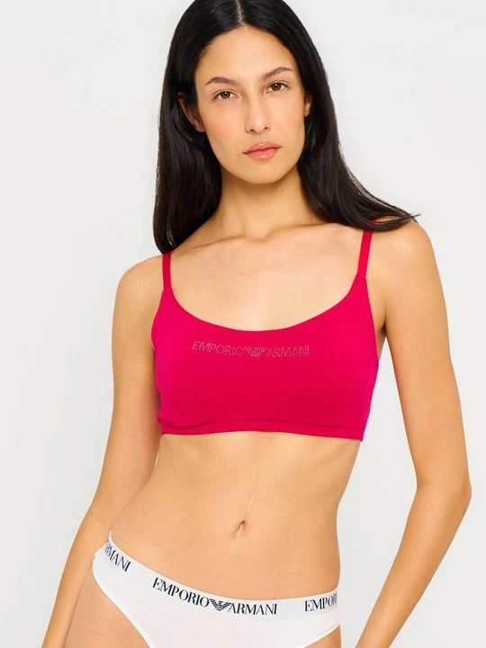 Zdjęcie produktu Biustonosz bustier Emporio Armani czerwony