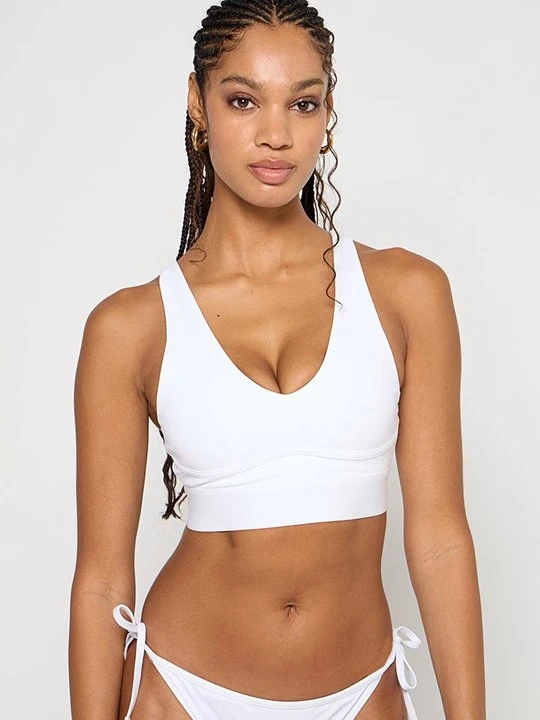 Zdjęcie produktu Biustonosz bustier Fabletics biały