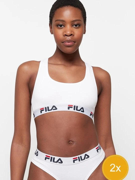 Zdjęcie produktu Biustonosz bustier Fila biały