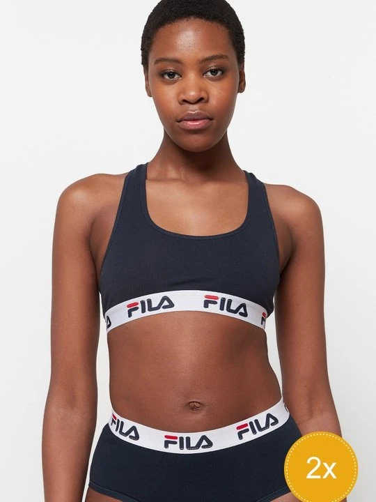 Zdjęcie produktu Biustonosz bustier Fila niebieski