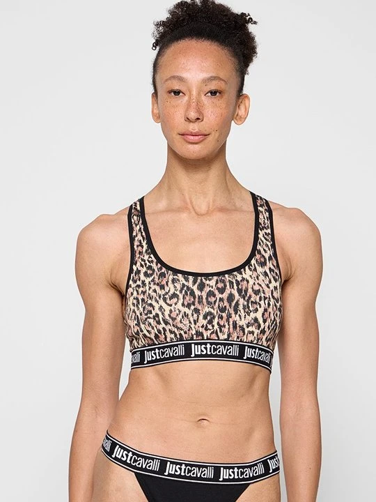 Zdjęcie produktu Biustonosz bustier Just Cavalli beżowy