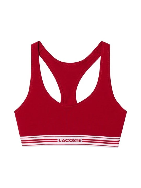 Zdjęcie produktu Biustonosz bustier Lacoste czerwony
