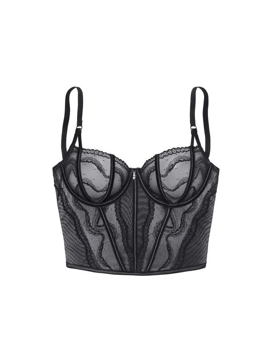 Zdjęcie produktu Biustonosz bustier Lascana czarny