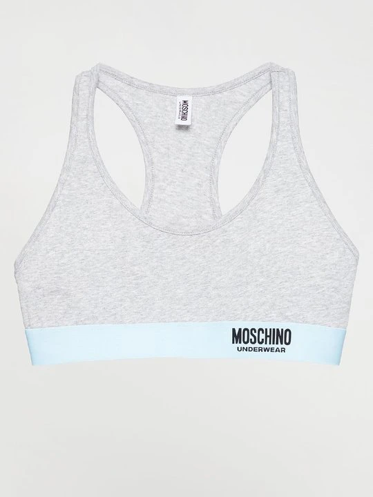 Zdjęcie produktu Biustonosz bustier MOSCHINO szary