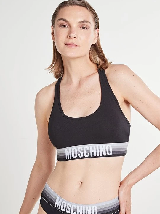 Zdjęcie produktu Biustonosz bustier MOSCHINO czarny