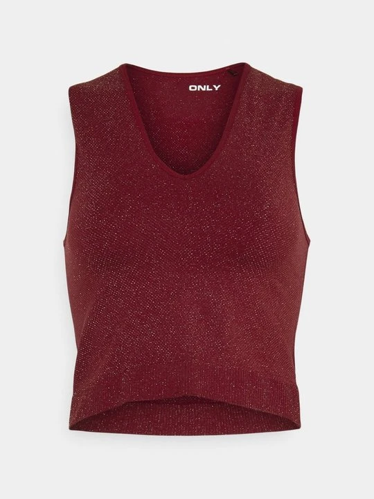 Zdjęcie produktu Biustonosz bustier Only bordowy