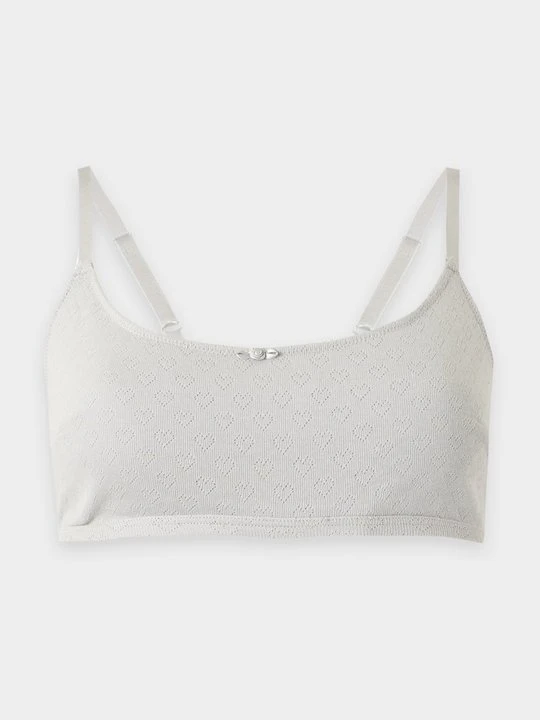 Zdjęcie produktu Biustonosz bustier Only jasnoszary melanż