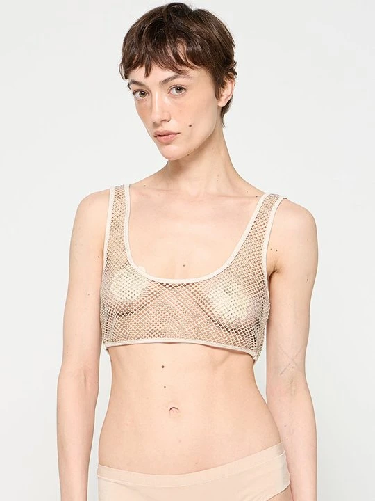 Zdjęcie produktu Biustonosz bustier Patrizia Pepe beżowy