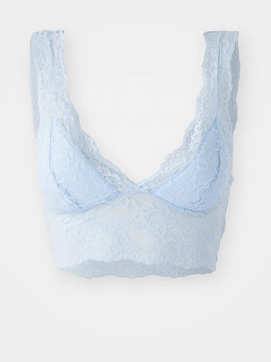 Zdjęcie produktu Biustonosz bustier Pieces jasnoniebieski