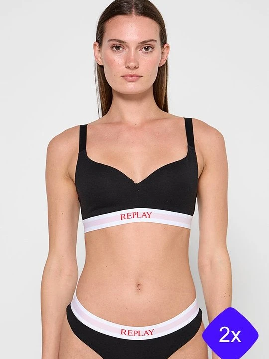 Zdjęcie produktu Biustonosz bustier Replay biały