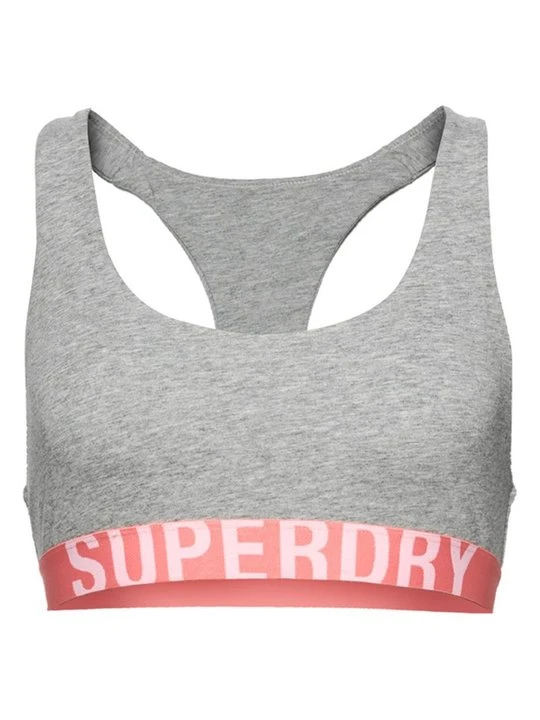 Zdjęcie produktu Biustonosz bustier Superdry jasnoniebieski melanż