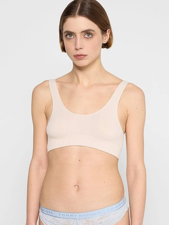 Zdjęcie produktu Biustonosz bustier Tommy Hilfiger beżowy