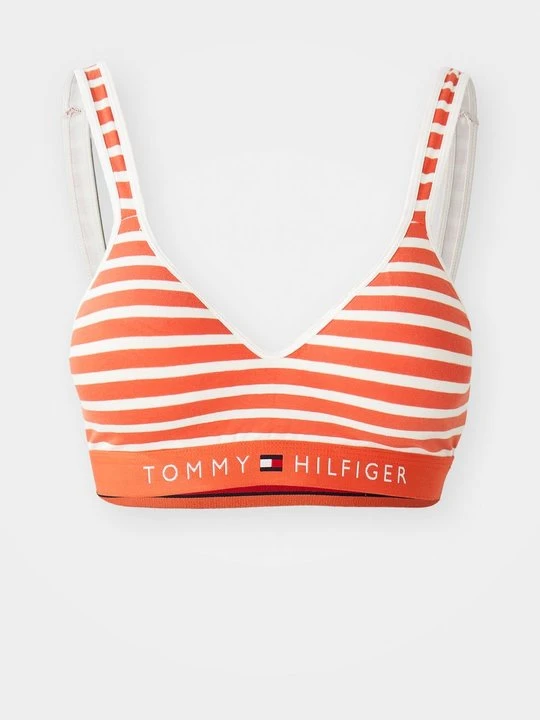 Zdjęcie produktu Biustonosz bustier Tommy Hilfiger pomarańczowy