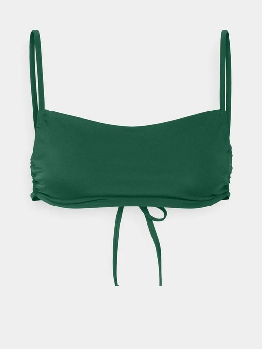 Zdjęcie produktu Biustonosz bustier Weekday ciemnozielony