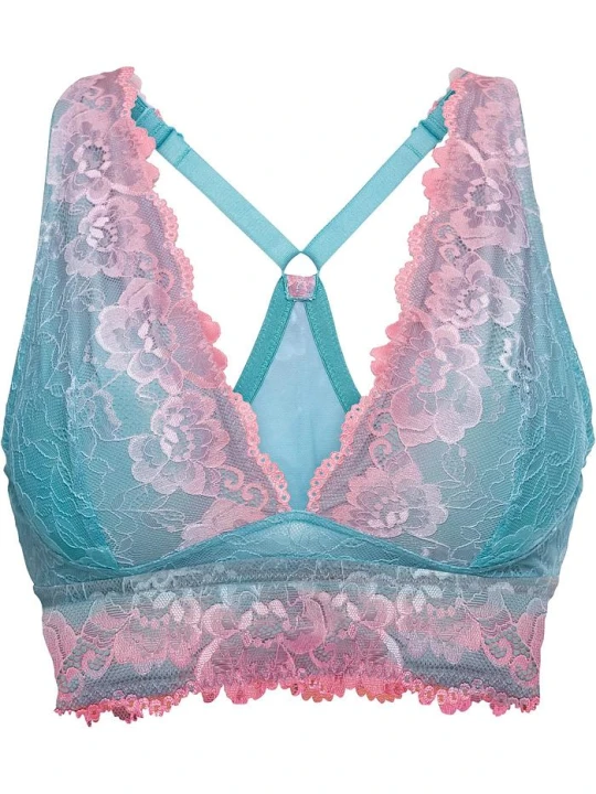 Zdjęcie produktu Biustonosz bustier z delikatną koronką w cieniowanych kolorach BonPrix