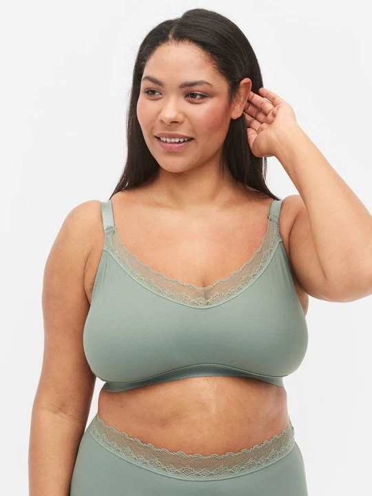 Zdjęcie produktu Biustonosz bustier Zizzi zielony