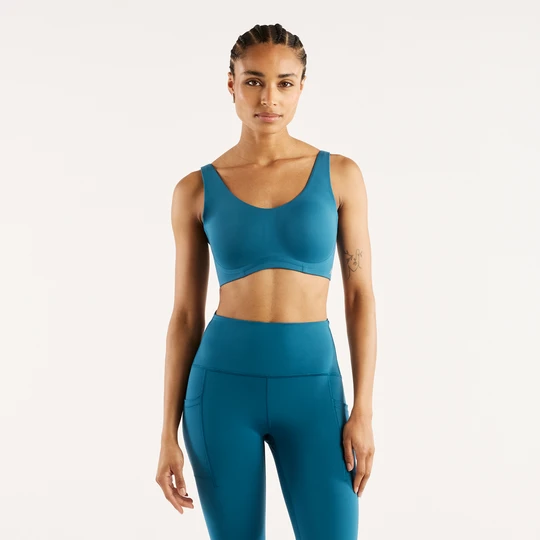 Zdjęcie produktu Biustonosz do biegania New Balance WB51052STS – niebieski
