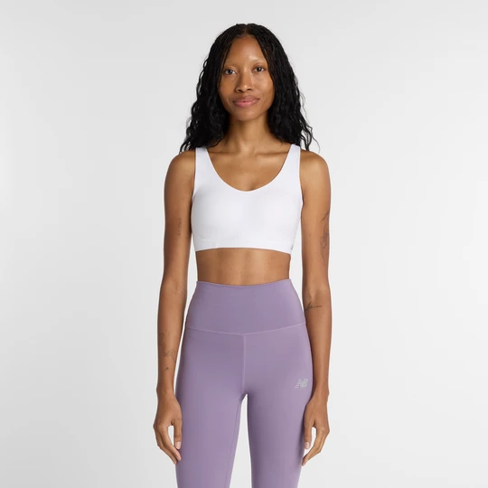 Zdjęcie produktu Biustonosz do biegania New Balance WB51052WT – biały