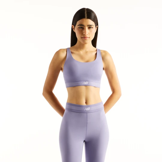 Zdjęcie produktu Biustonosz do treningu New Balance AC WB61Q0QKDSV – fioletowy