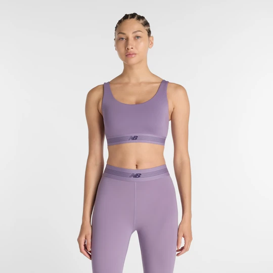 Zdjęcie produktu Biustonosz do treningu New Balance AC WB61Q0QKAA5 – fioletowy