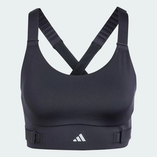 Zdjęcie produktu Biustonosz FastImpact Luxe Run High-Support Adidas czarny