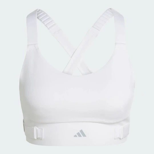 Zdjęcie produktu Biustonosz FastImpact Luxe Run High-Support Adidas biały