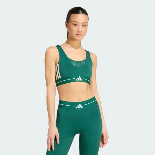 Zdjęcie produktu Biustonosz Hyperglam 3-Stripes Color Block Light Support Adidas