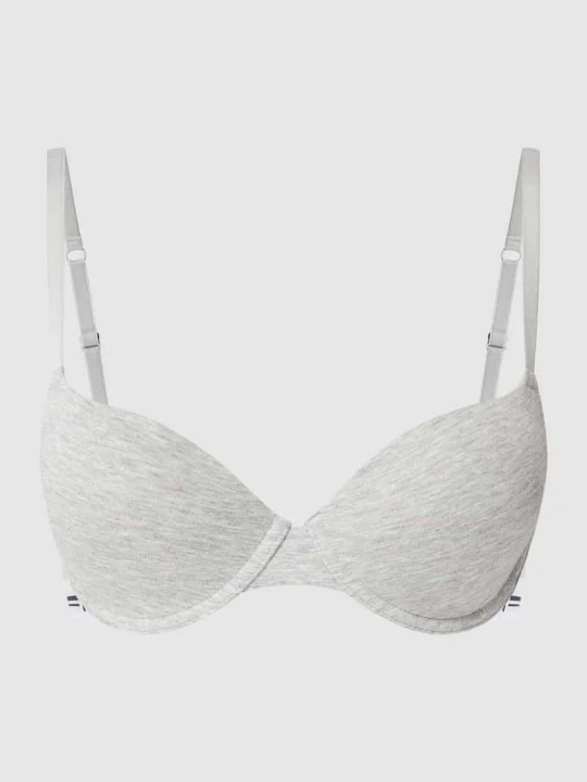 Zdjęcie produktu biustonosz t-shirtowy z fiszbinami – watowany Puma Średnioszary