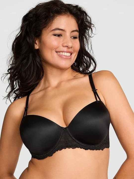 Zdjęcie produktu Biustonosz lekko usztywniany balkonetka Wink Victoria's Secret Czarny