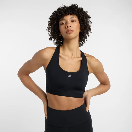 Zdjęcie produktu Biustonosz do biegania New Balance WB51032BK – czarny