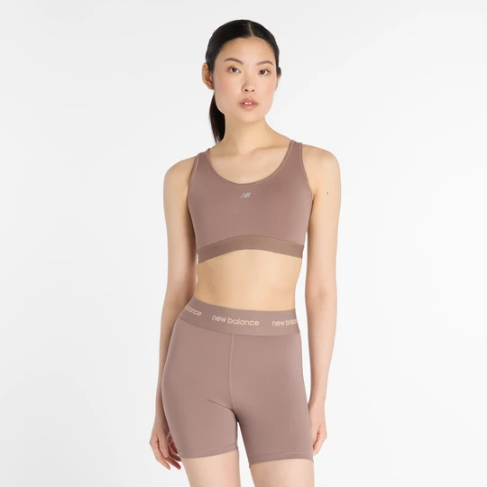Zdjęcie produktu Biustonosz do biegania New Balance WB51032EAS – beżowy