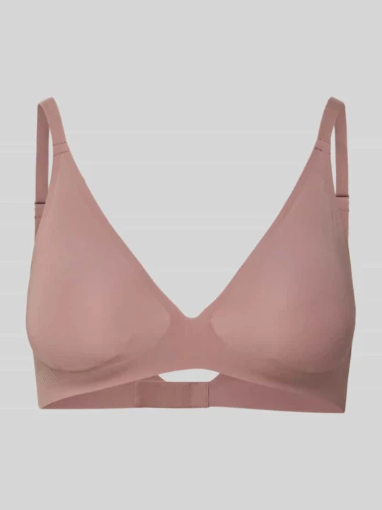 Zdjęcie produktu Biustonosz typu bralette z efektem push up seria 'Zero Feel' Sloggi Brudnoróżowy