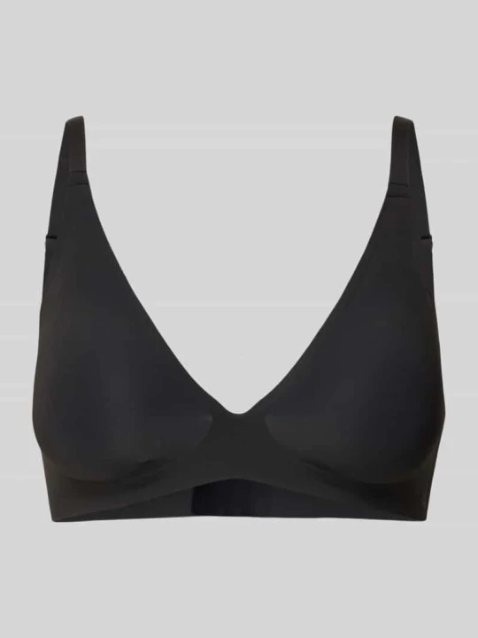 Zdjęcie produktu Biustonosz typu bralette z efektem push-up seria 'Zero Feel' Sloggi Czarny