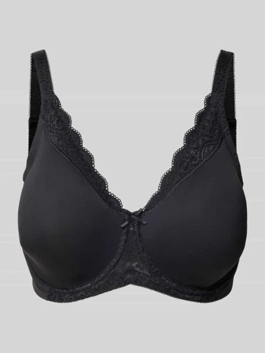 Zdjęcie produktu Biustonosz o trójkątnym kształcie z koronką model 'AMOURETTE' Triumph Czarny