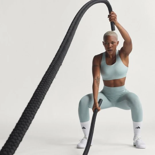 Zdjęcie produktu Biustonosz Optime Power High Support Adidas Wonder Sage