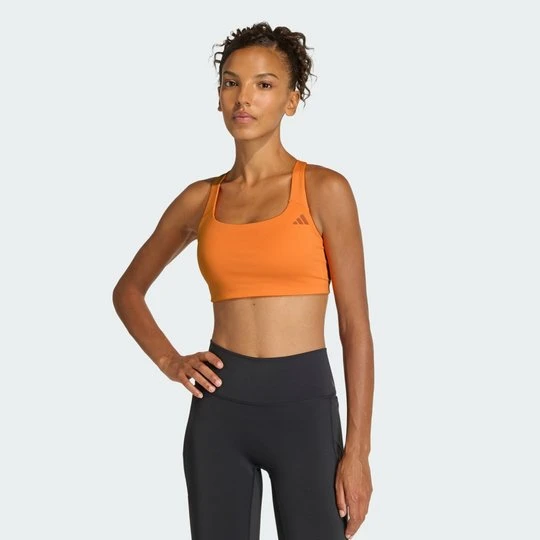 Zdjęcie produktu Biustonosz Optime Workout Medium Support Adidas Pure Orange
