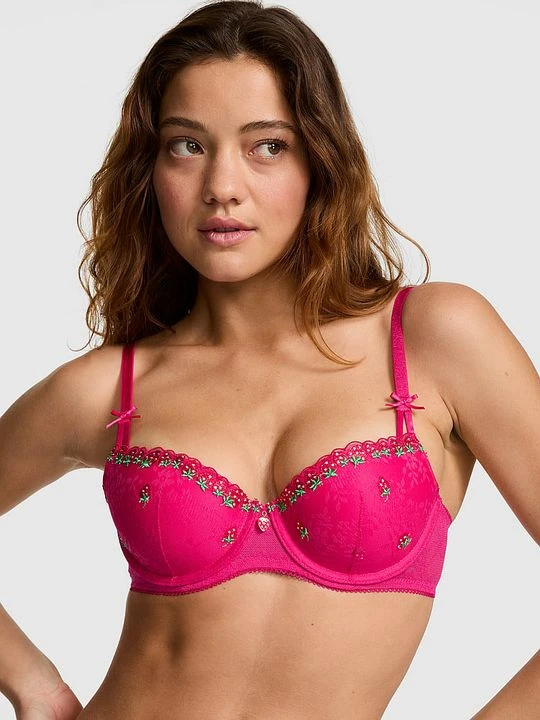 Zdjęcie produktu Biustonosz PINK Wink balconette lekko usztywniany Victoria's Secret