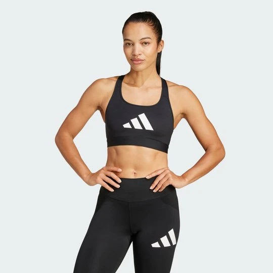 Zdjęcie produktu Biustonosz PrimeLiftreact Graphic Adidas czarny
