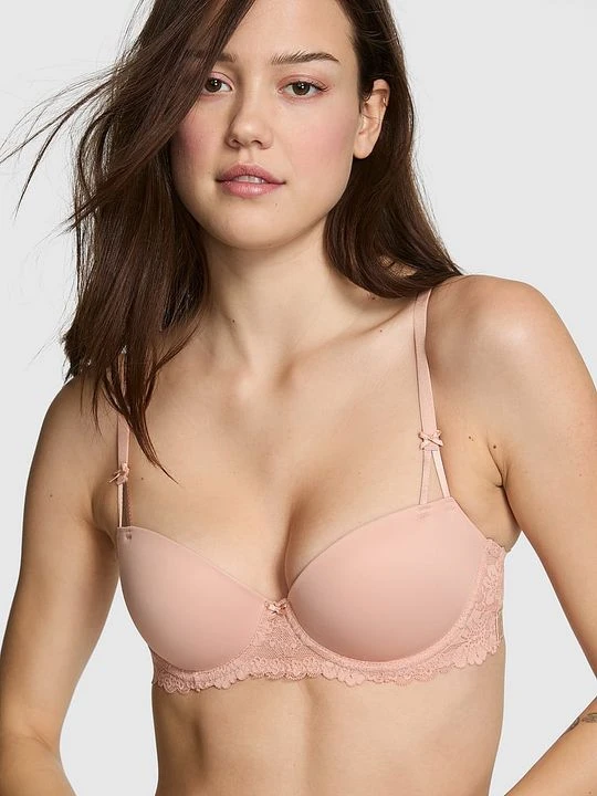 Zdjęcie produktu Biustonosz Push-Up Balconette Wink Victoria's Secret Beżowy