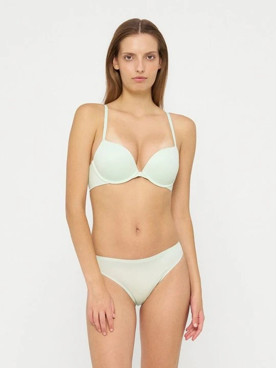 Zdjęcie produktu Biustonosz push-up Calvin Klein jasnozielony